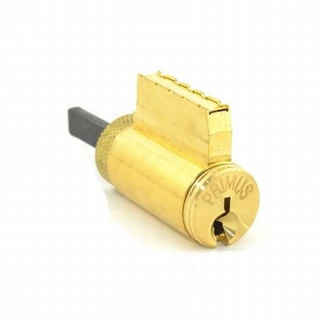SCHLAGE COMMERCIAL ND Series Primus Cylinder E Keyway Less Key Blank Satin Brass Finish TND # P01805 20765E606